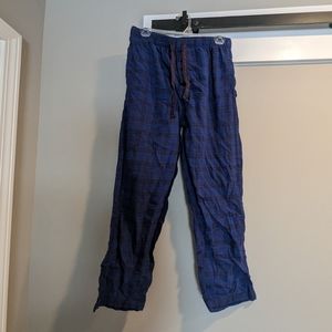 Blue sleep pants